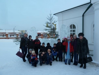 Воспитанники Канского детского дома с экскурсией посетили Свято-Троицкий собор